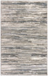 8' X 10' Cream Abstract Distressed Area Rug